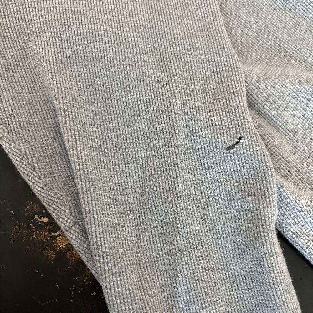 Detroit Lions Gray Thermal Long Sleeve Shirt - Men's Size 5XL - Picture 4 of 7